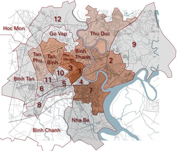 auzoan mapa saigon