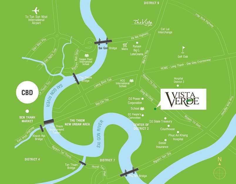 Mapa hcmc ospitalea