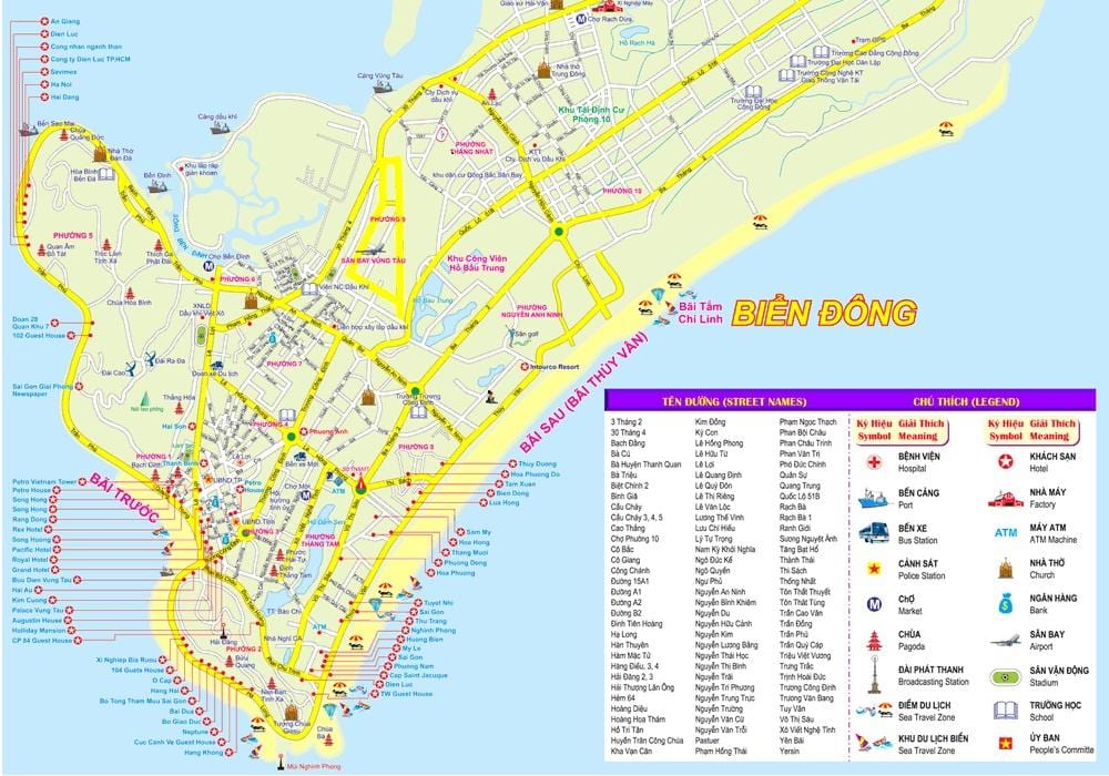 Mapa ho chi minh hiria portuan