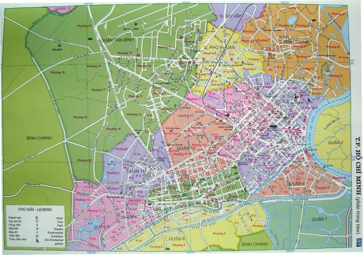 Mapa ho chi minh kalean