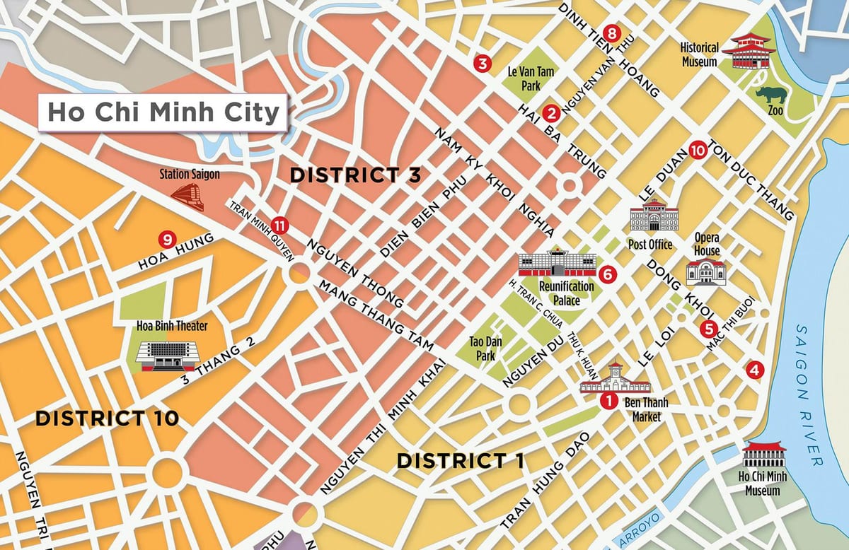 mapa auzoan 1 saigon