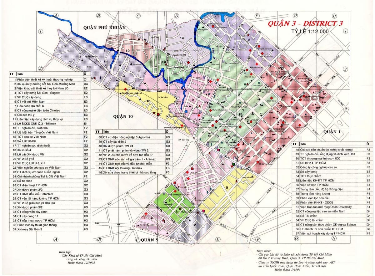 ho chi minh hiria mapa