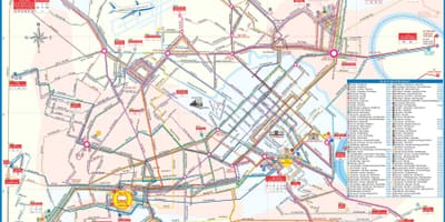 Ho chi minh hiria autobus mapa