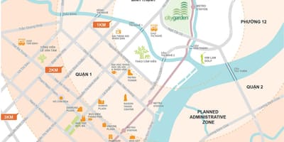 Mapa binh thanh auzoan