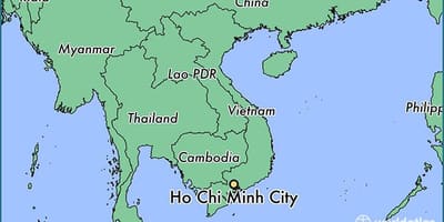 Mapa ho chi minh hiria munduarekin