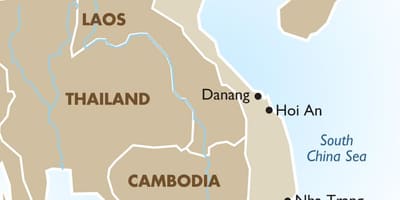 Vietnam ho chi minh mapa