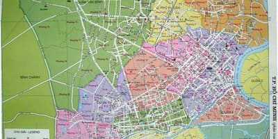 Mapa ho chi minh kalean