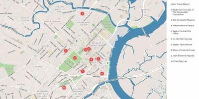 Ho chi minh erakargarri mapa