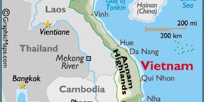 Mapa saigon on