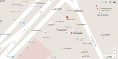 Mapa saigon plazan