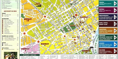 Mapa ho chi minh hiria vietnam